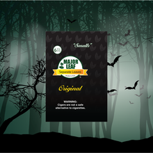 Load image into Gallery viewer, Major Leaf 100% Natural Pre-Cut Tobacco – SMALLS 6 Leaf Pack (12 Packs / 72 Leaves)