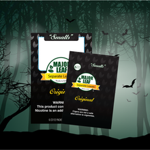 Load image into Gallery viewer, Major Leaf 100% Natural Pre-Cut Tobacco – SMALLS 6 Leaf Pack (12 Packs / 72 Leaves)
