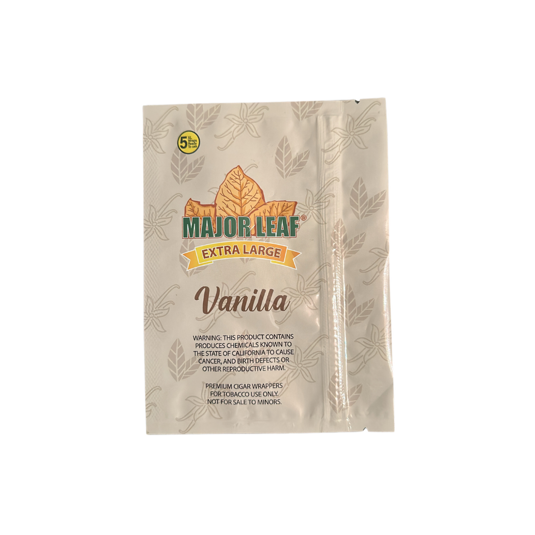 Major Leaf Vanilla Single Pack